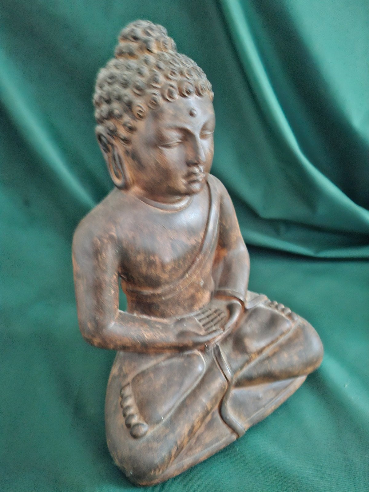 Mediterende Boeddha, Ophalen