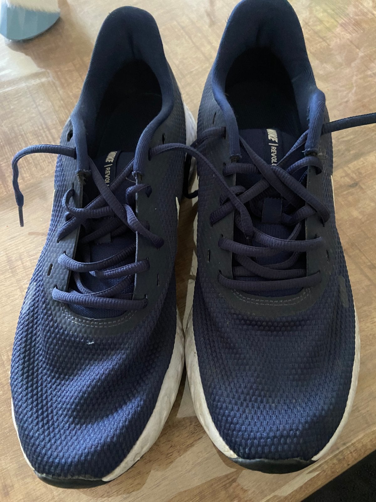 Nike schoenen mt 45 voor 17,50 !!!, Blauw, Sportschoenen, Ophalen of Verzenden, Gedragen