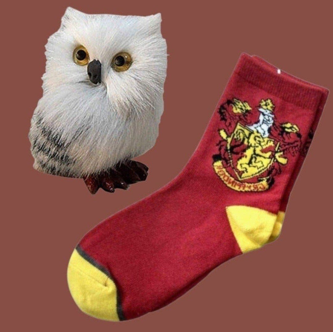 HARRY POTTER SOKKEN + MINI UIL HEDWIG, Ophalen of Verzenden, Nieuw