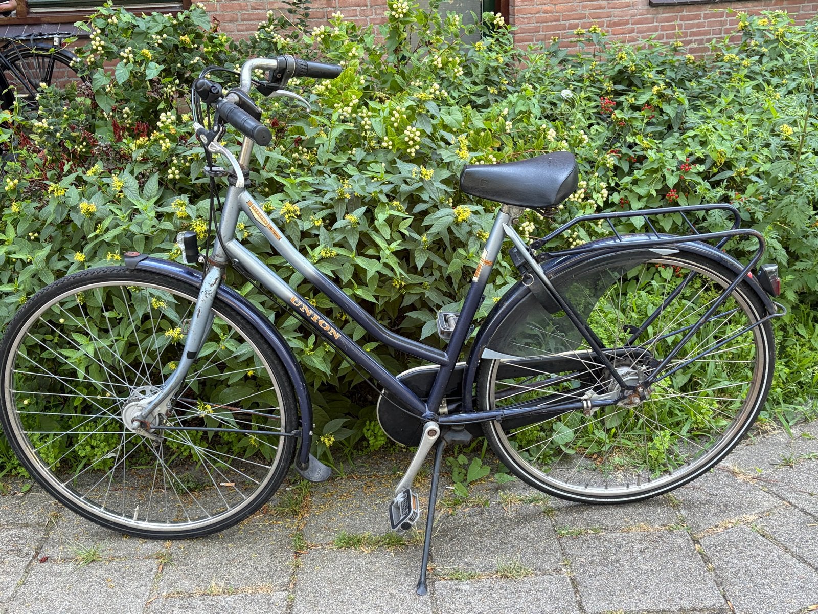 Union Damesfiets - Gebruikt, Goede Staat, Fietsen en Brommers, Fietsen | Dames | Damesfietsen, Velgrem, Versnellingen, Ophalen