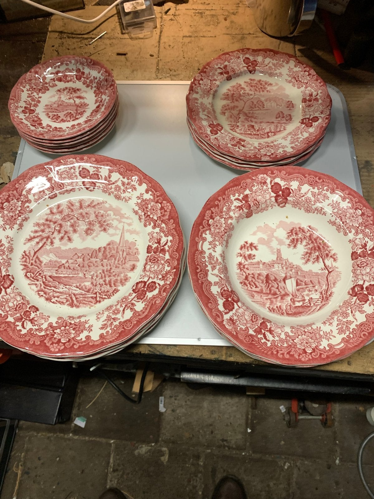 Royal Worcester Avon Scenes Servies - 30-delig, Ophalen of Verzenden