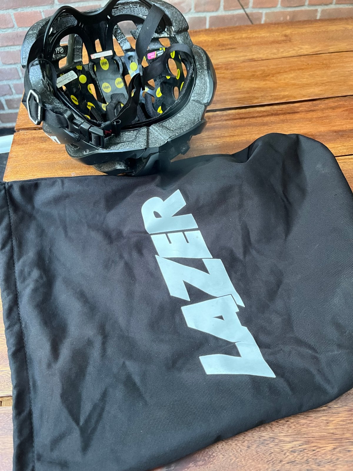 Lazer fietshelm Z1 met MIPS-technologie, Ophalen of Verzenden, Gebruikt, Overige maten, Heer of Dame