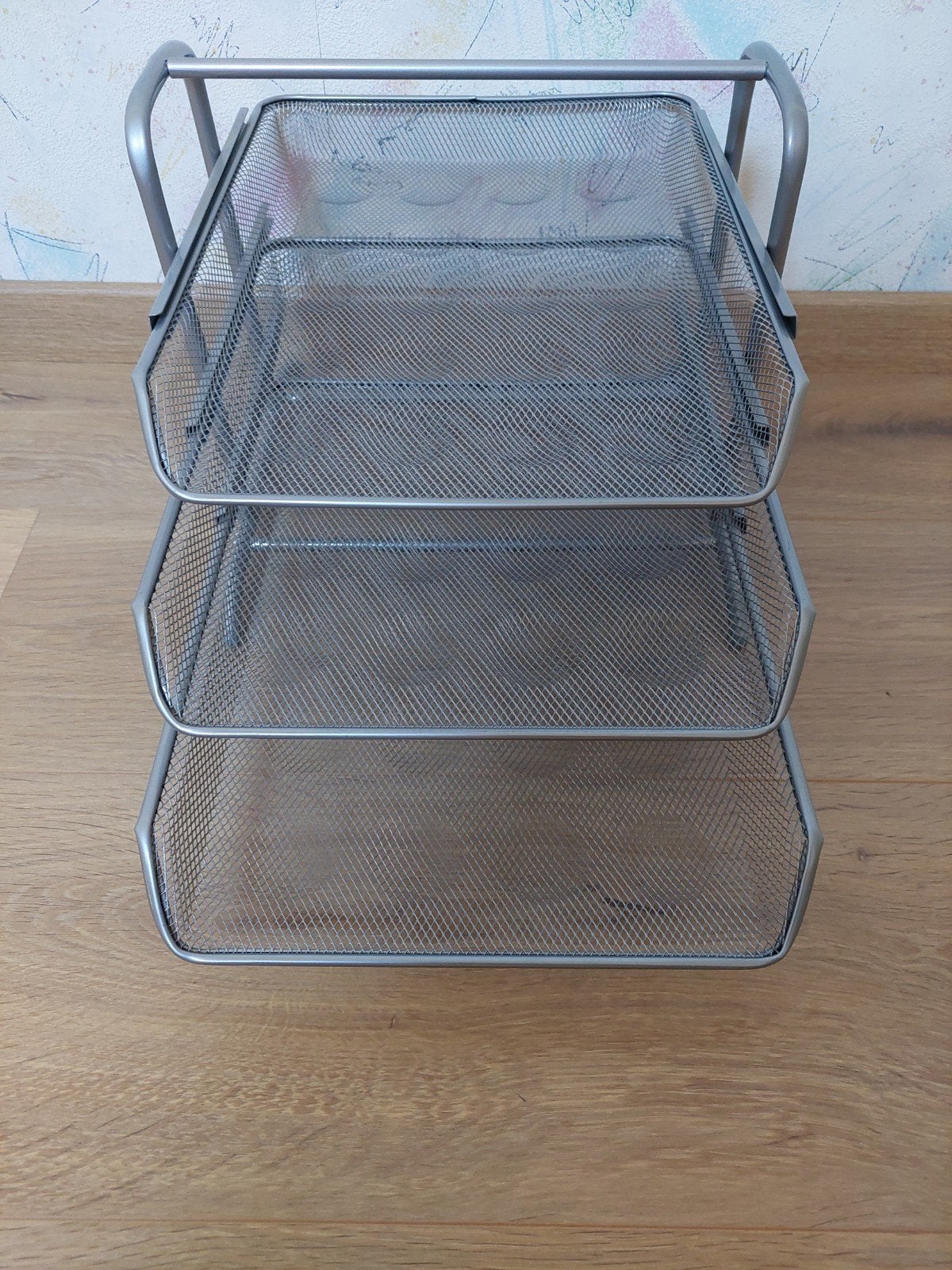 IKEA, metalen brieven / documentenhouder A4, Ophalen
