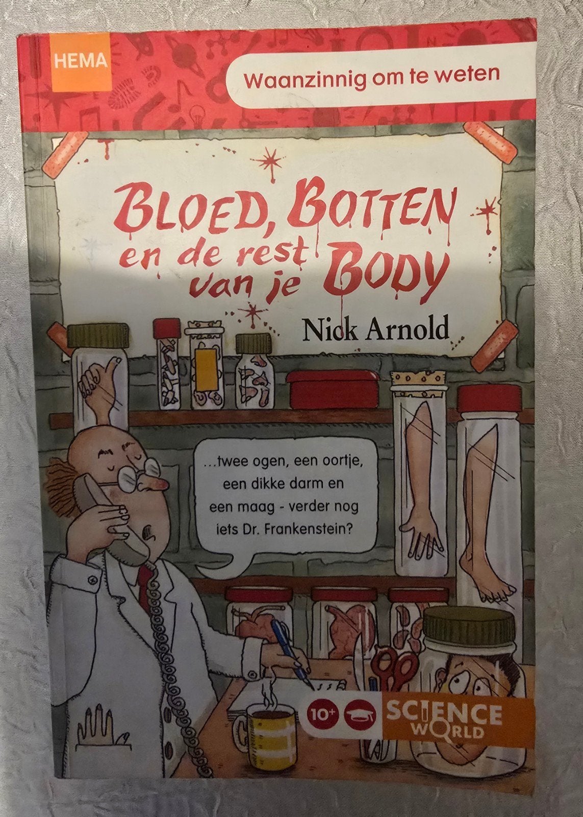 Bloed, Botten en de rest van je Body - Nick Arnold, Ophalen, Zo goed als nieuw, Nick Arnold, Non-fictie