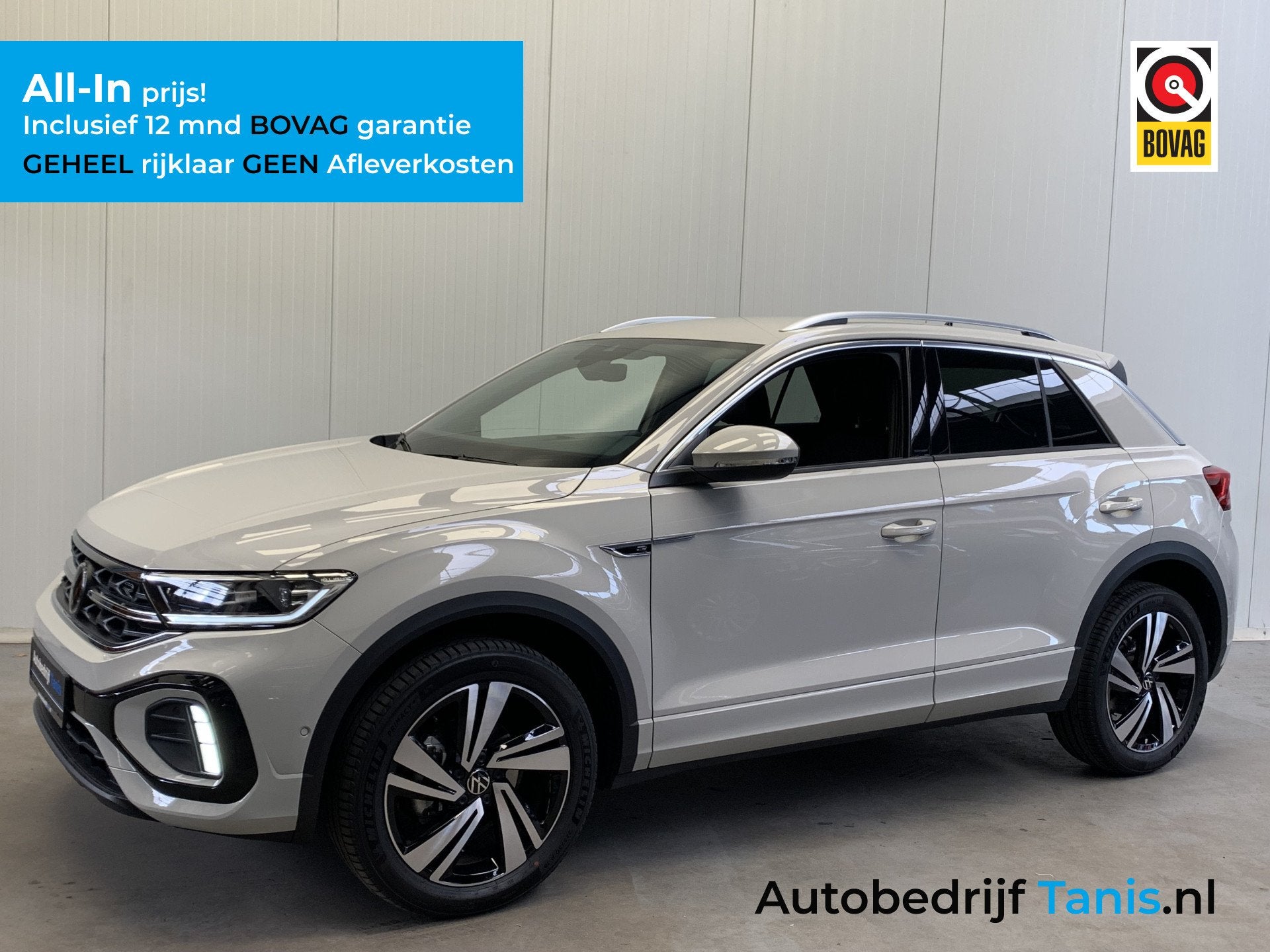 Volkswagen T-Roc 1.5 TSI R-Line 150PK IQ LIGHT-CAMERA-NAVI-A, Auto's, Volkswagen, 12 maanden, 1258 kg, 4 cilinders, Alcantara