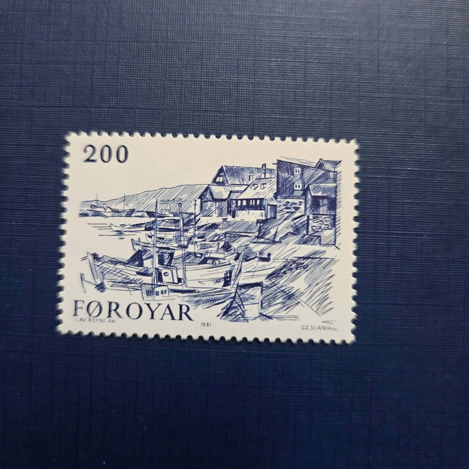 Denemarken Faeröer nr 62 pf, Ophalen of Verzenden, Denemarken, Postfris
