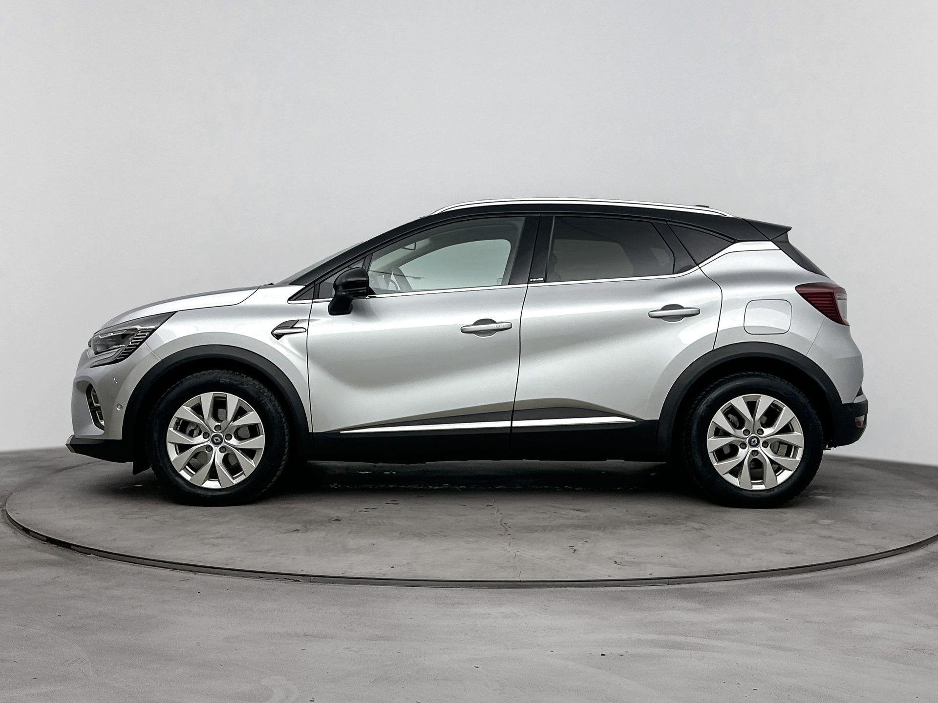 Renault Captur 1.6 E-Tech Plug-in Hybrid 160Pk Intens | Navi, Auto's, Gebruikt, 4 cilinders, Leder en Stof, Bedrijf