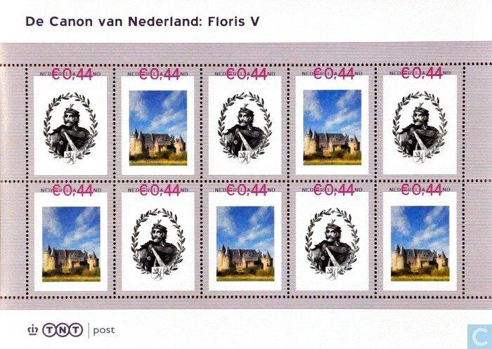Postzegels Canon van Nederland: Floris V, Ophalen of Verzenden, Na 1940, Postfris