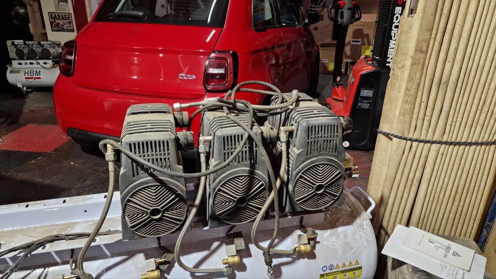 onderdelen voor hbm compressor!, Ophalen, Gebruikt