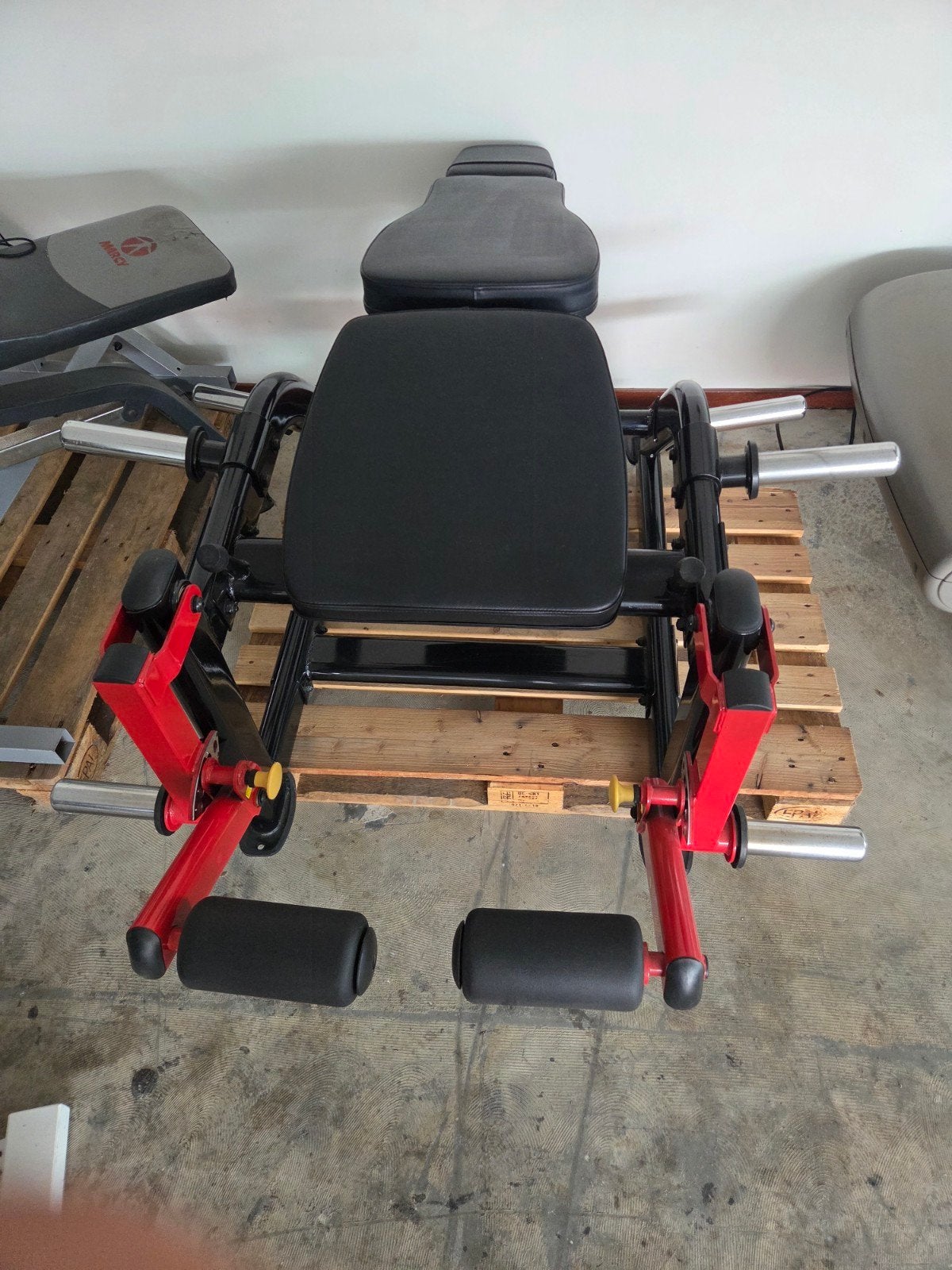 steelflex fitness legcurl, Ophalen