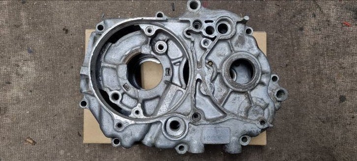 Honda CD50 Midden Carterhelften - Origineel Onderdeel, Ophalen of Verzenden, Gebruikt