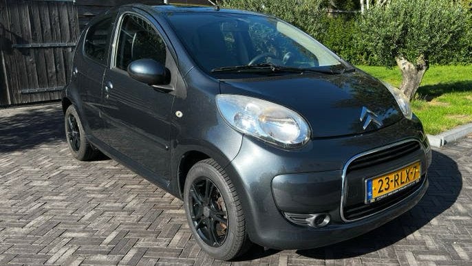 Citroën C1 1.0 5-DRS Sensodrive 2011 Grijs, Euro 5, Stof, C1, 68 pk