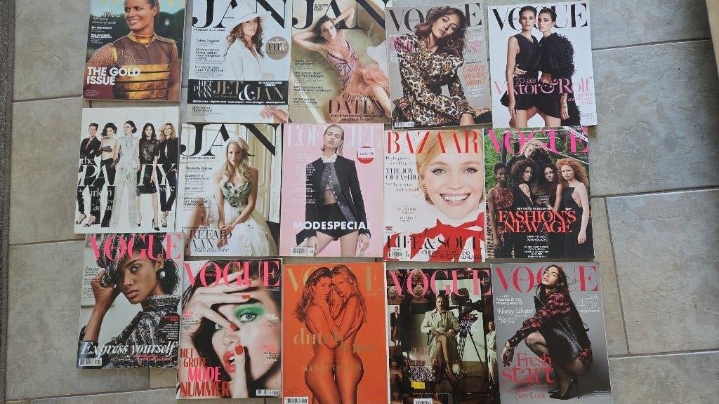 Vogue Fashion magazine, Ophalen of Verzenden, Gelezen, Glossy