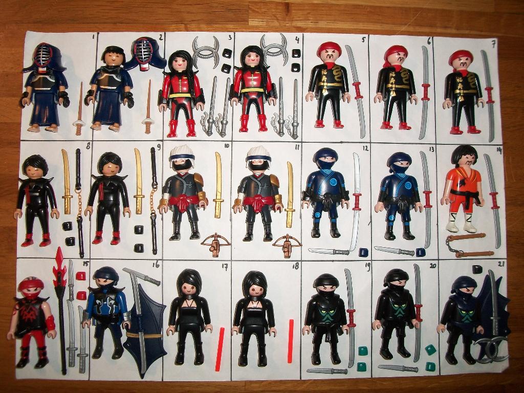 Ninja / strijder / Japanse , Mongoolse krijger / Asia, Kinderen en Baby's, Speelgoed | Playmobil, Ophalen of Verzenden, Nieuw