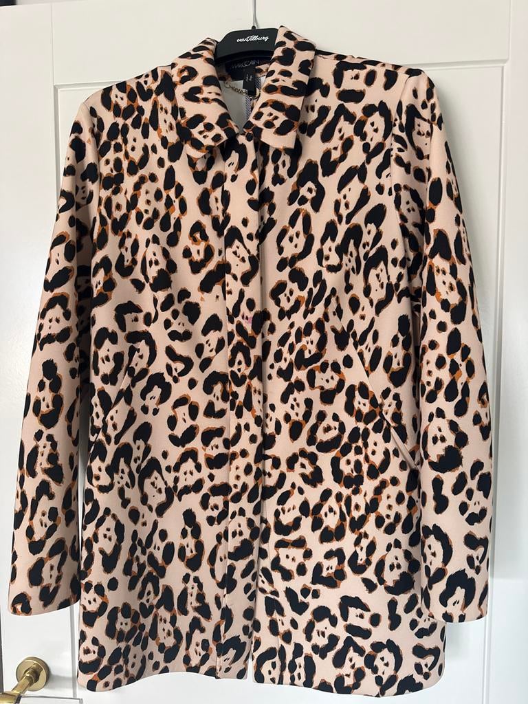 Marc Cain Luipaardprint Jasje - Stijlvol & Tijdloos, Kleding | Dames, Ophalen of Verzenden, Zo goed als nieuw, Maat 42/44 (L)