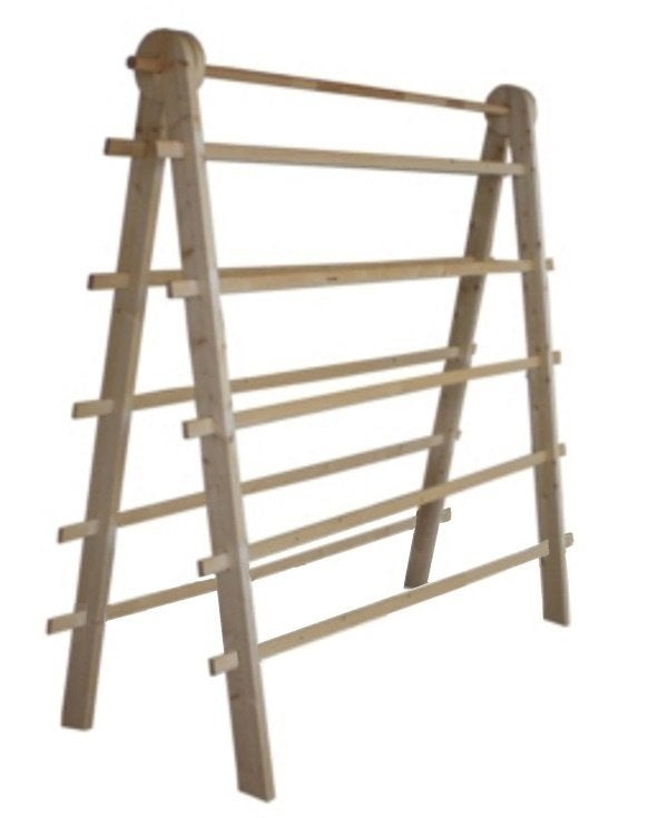 Linnenrek houten wasrek wasdroger paardendeken dekbed wasrak, Ophalen of Verzenden, Nieuw, Wasrek