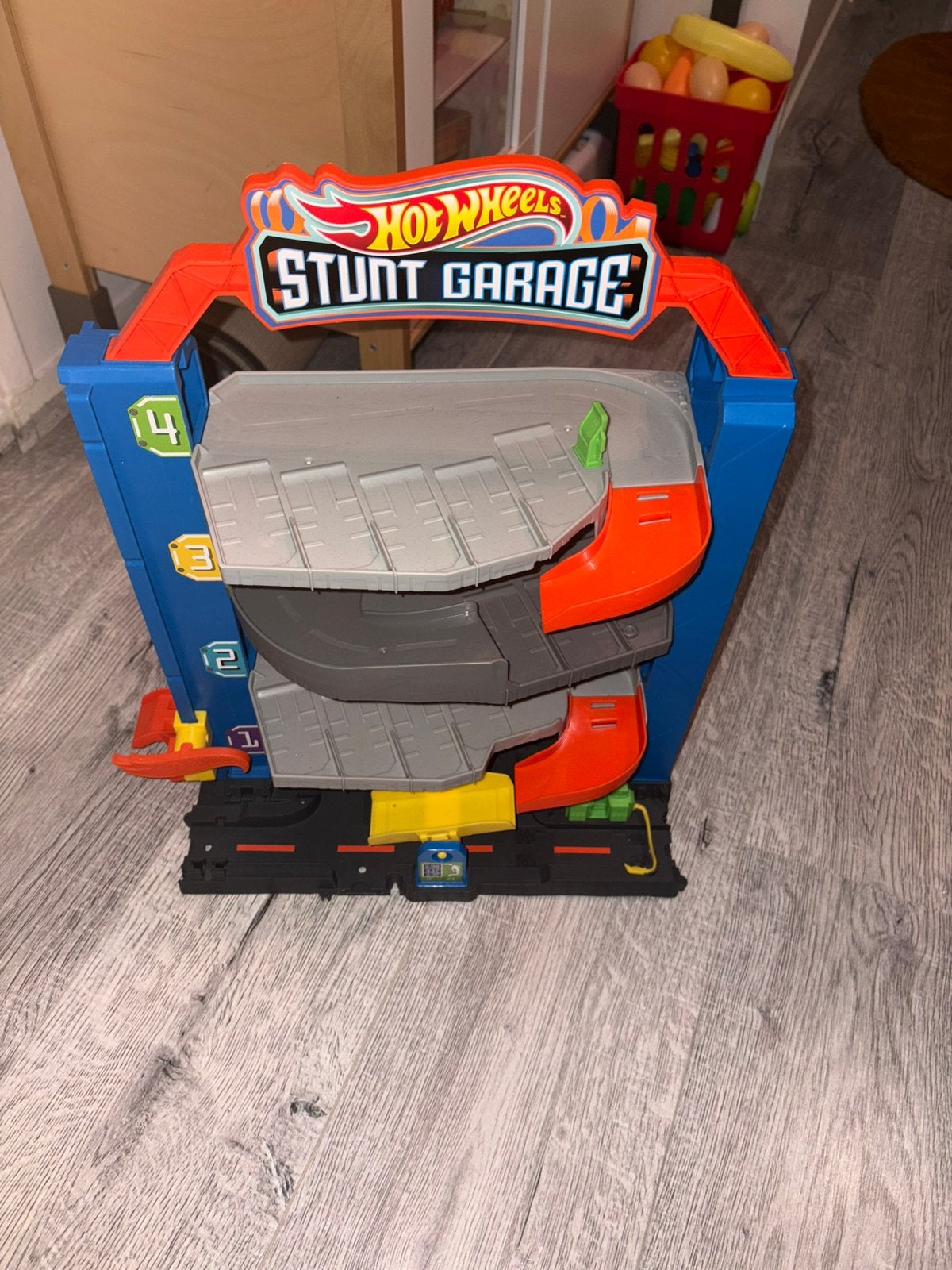 Hot weels garage, Ophalen, Zo goed als nieuw