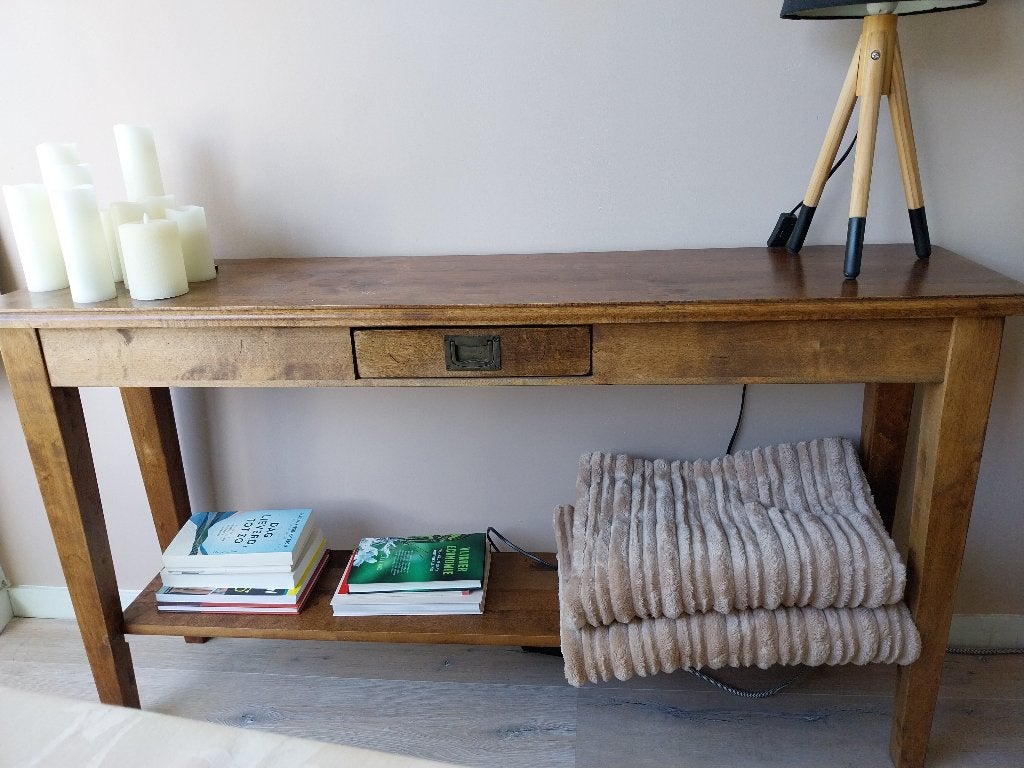 Side table, Huis en Inrichting, Tafels | Sidetables, Nieuw, 25 tot 50 cm, 100 tot 150 cm, Rechthoekig, Overige materialen, Ophalen