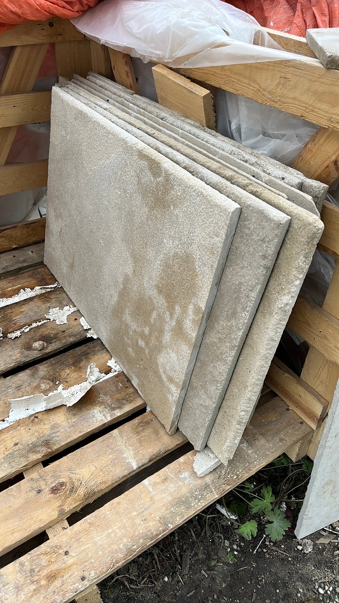 Natuursteen, Castle Stones van Nibo Stone, creme-grijs, Ophalen, 30 cm of meer, Steen of Klei, 50 tot 150 cm