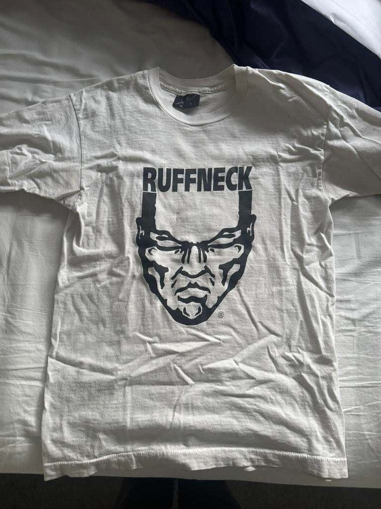 Ruffneck Records XSV T-Shirt, Kleding | Heren, Ophalen of Verzenden, Zo goed als nieuw, Maat 52/54 (L), Wit