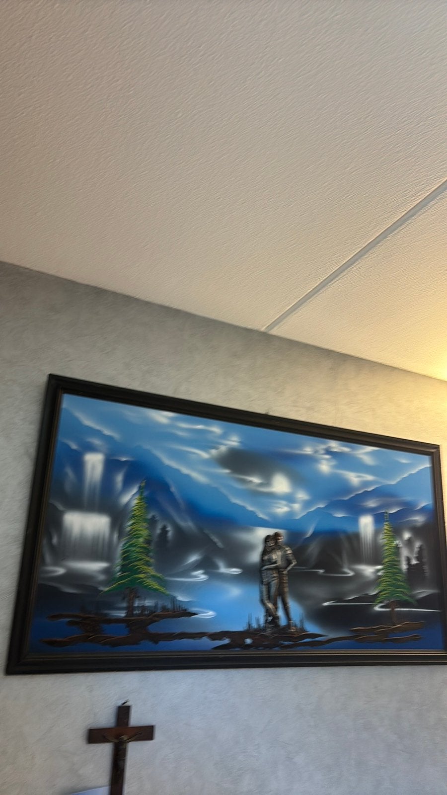 2 grote kunstwerken, Ophalen