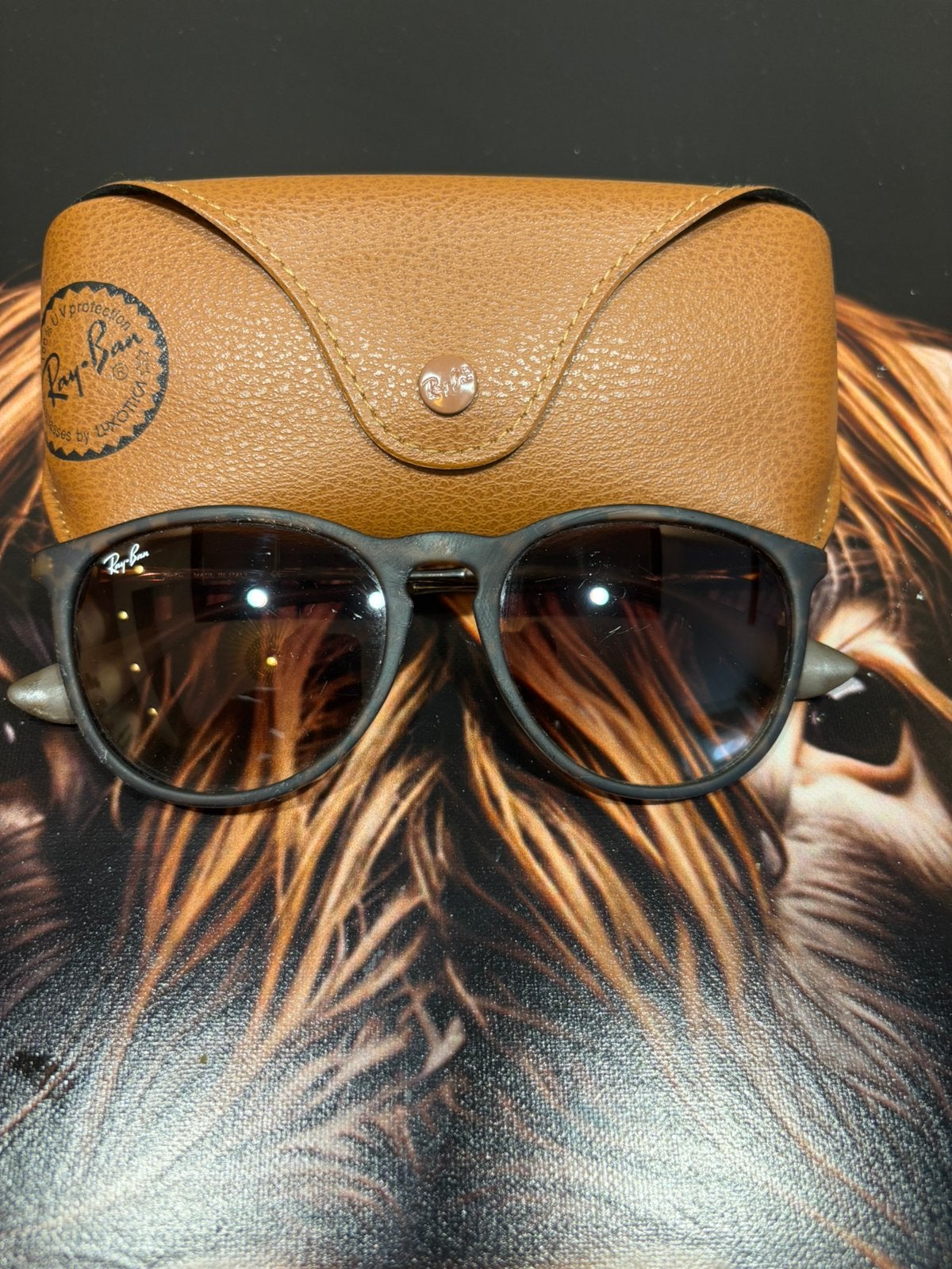 Ray-ban type erika, Sieraden, Tassen en Uiterlijk, Ophalen of Verzenden, Zo goed als nieuw, Ray-Ban