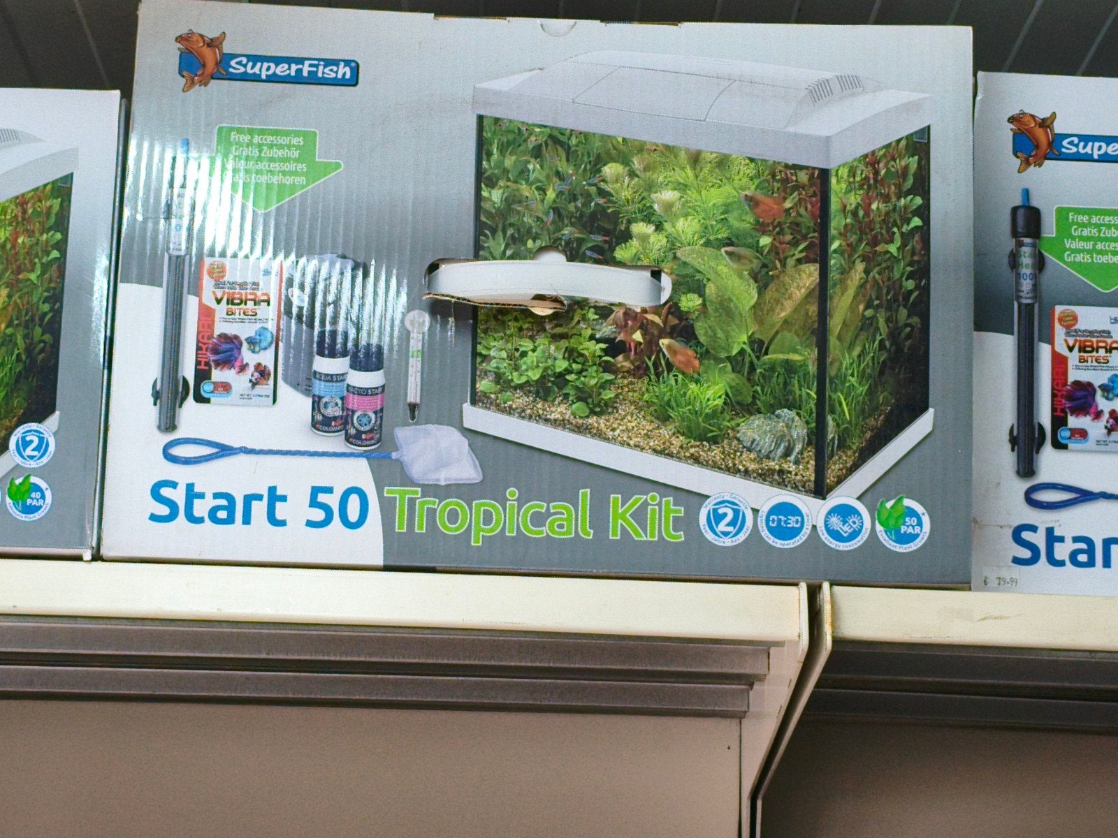 Start 50 aquarium van superfish, Dieren en Toebehoren, Vissen | Aquaria en Toebehoren, Ophalen, Nieuw, Leeg aquarium, Superfish