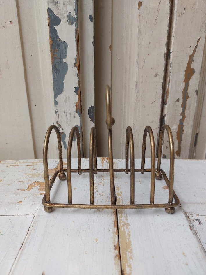 Vintage metalen toastrek, Ophalen of Verzenden