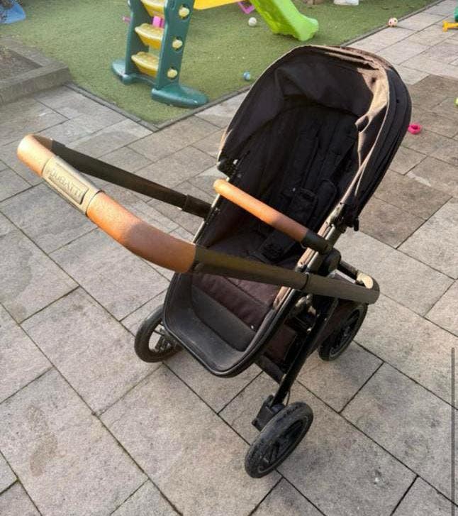 Dubatti one E5 zwarte kinderwagen/buggy, Ophalen, Gebruikt, Overige merken