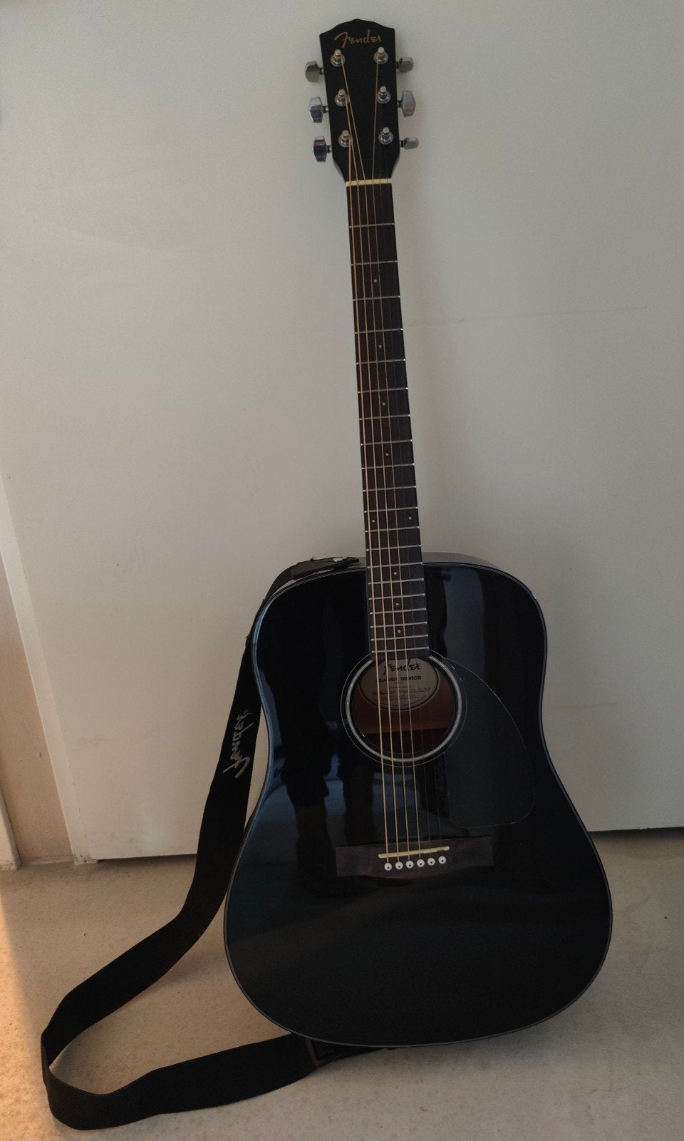 Fender Classic Design CD60 V3  Akoestische Gitaar, Ophalen, Zo goed als nieuw, Western- of Steelstringgitaar