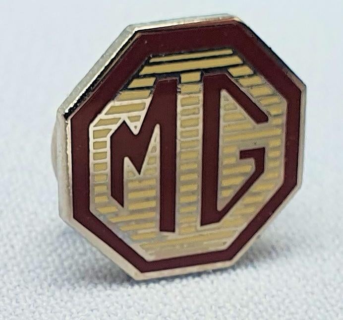 MG pin, geëmailleerd, Verzenden, Zo goed als nieuw, Transport, Speldje of Pin