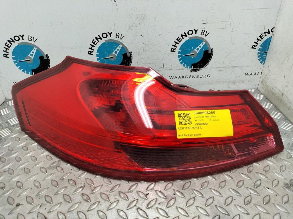 OPEL INSIGNIA Insignia Sports Tourer  ACHTERLICHT L 2009, Ophalen of Verzenden, Gebruikt, Stiba lid