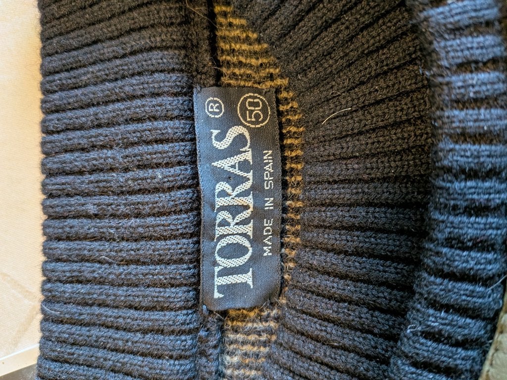 Torras Truien met leer en leren jas, Ophalen, Meerkleurig, Overige maten, Torras