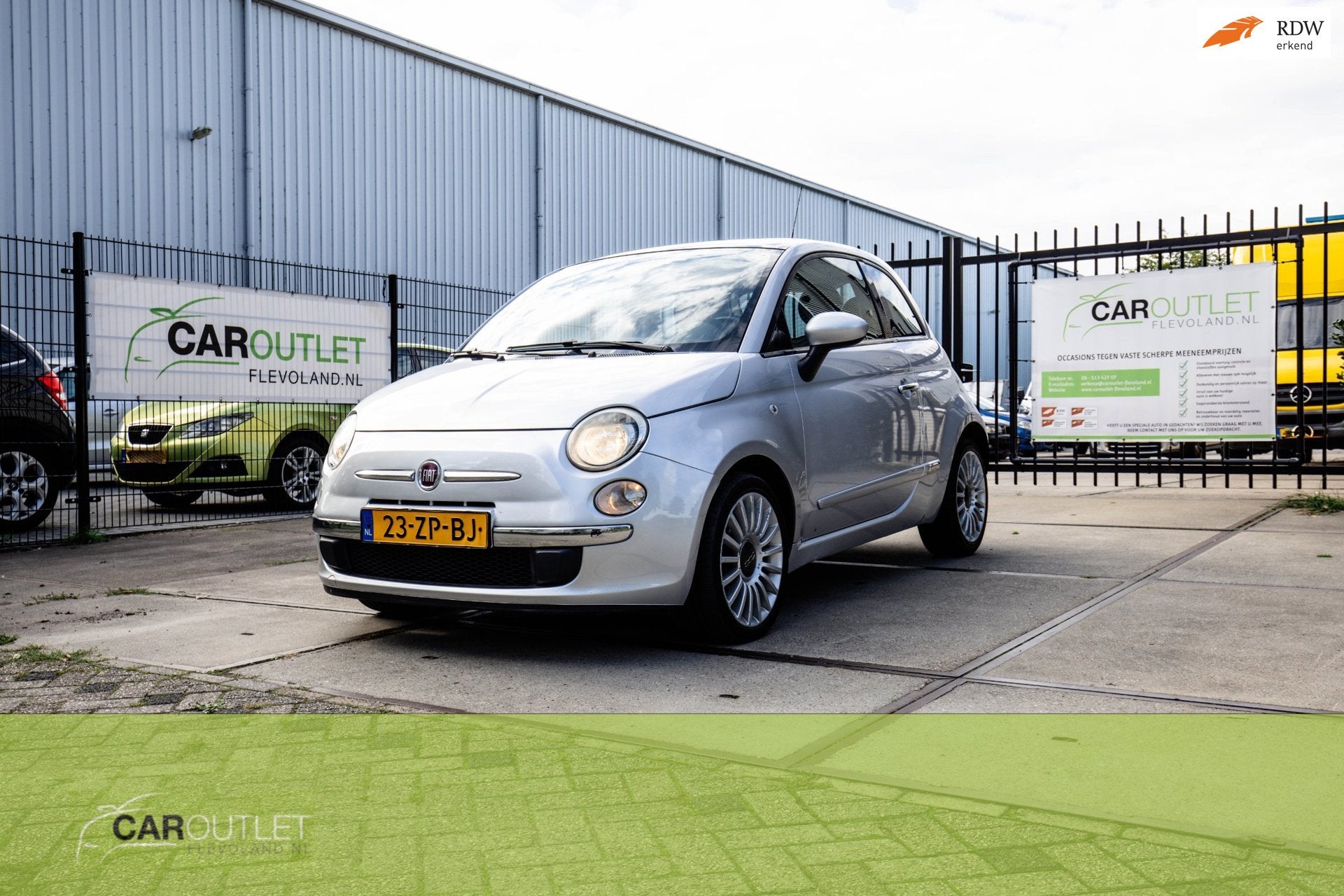 Fiat 500 1.4-16V Lounge, Auto's, Voorwielaandrijving, Gebruikt, 4 cilinders, 4 stoelen
