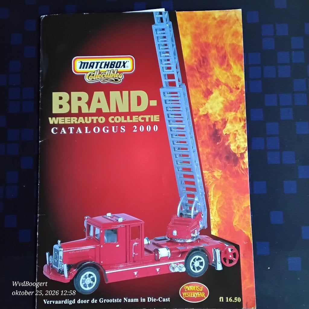 Brandweerauto's matchbox collectibles, Ophalen, Zo goed als nieuw