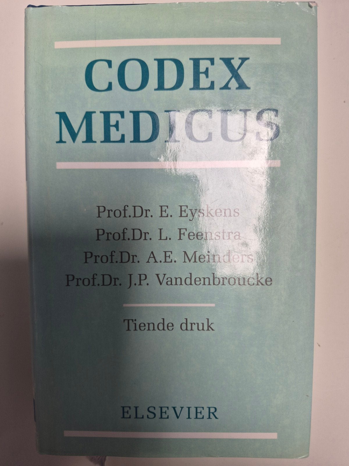 Codex Medicus - Tiende druk - Elsevier, Boeken, Gelezen, Prof, Ophalen of Verzenden, WO
