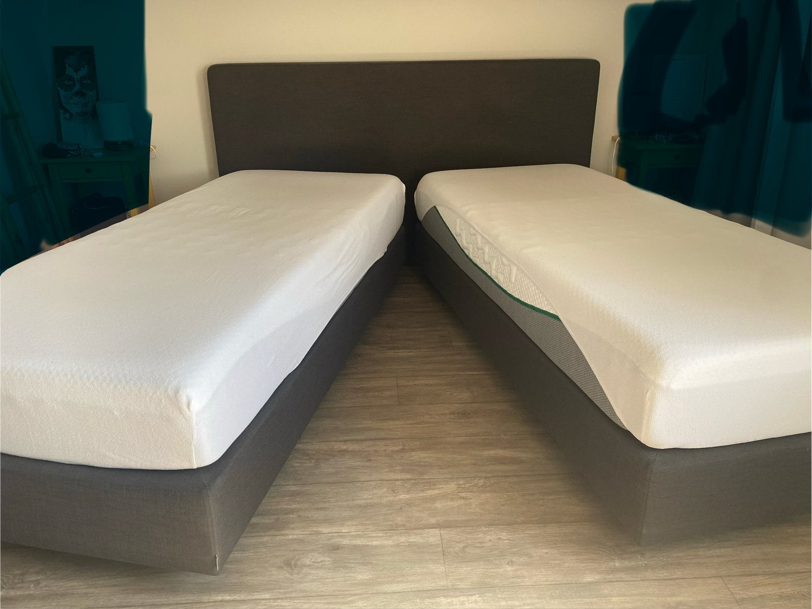 2 Swiss Sense matrassen 210x90, Ophalen, Gebruikt, 90 cm, Eenpersoons
