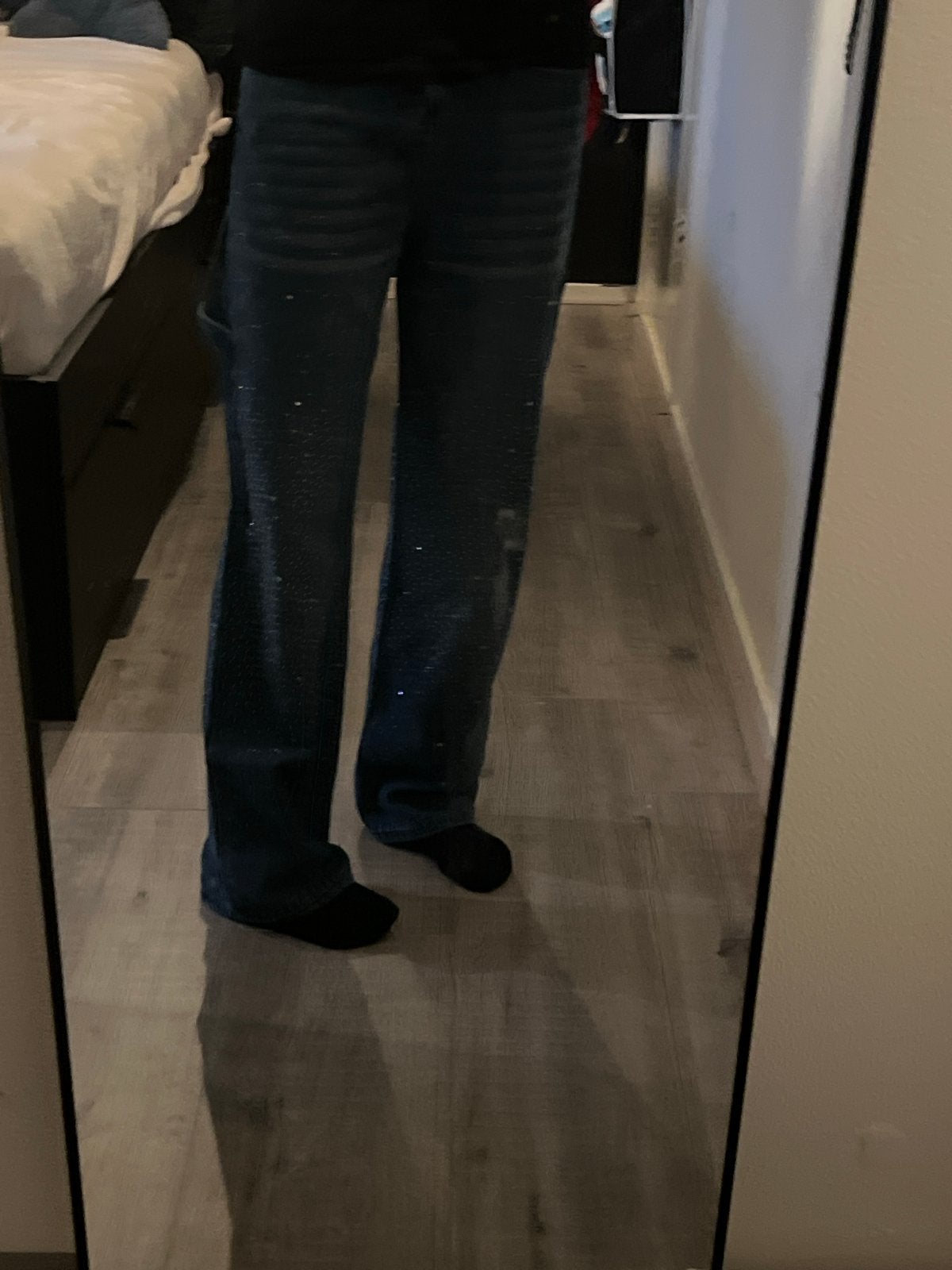 Glitter Jeans Maat S, Kleding | Dames, Ophalen of Verzenden, Zo goed als nieuw, Blauw, W28 - W29 (confectie 36)