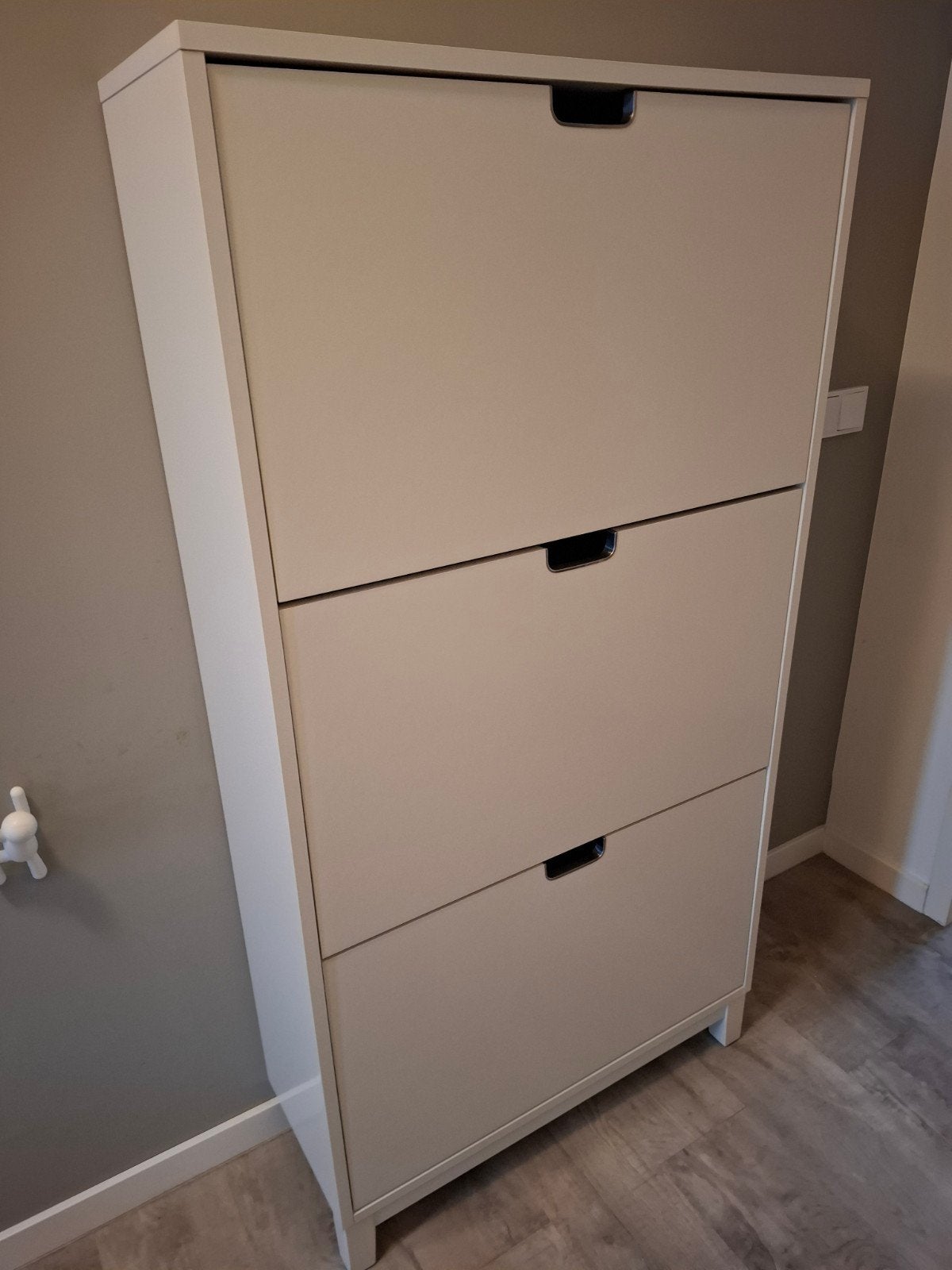 Ikea Stall schoenenkast wit, Ophalen, Gebruikt