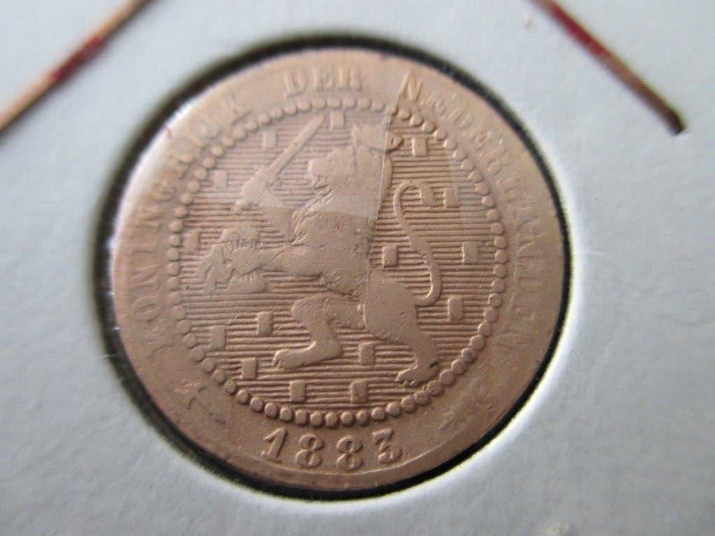 Cent 1883, Ophalen of Verzenden, Koning Willem III, 1 cent, Losse munt