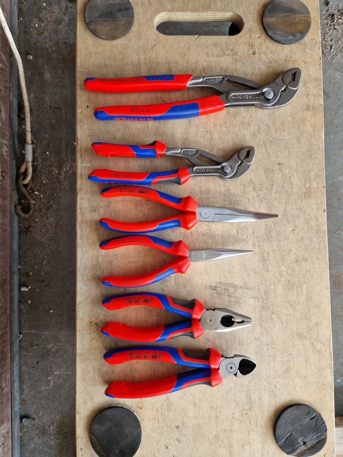 knipex tangen 6 stuks, Ophalen of Verzenden, Nieuw, Tang, Knipex