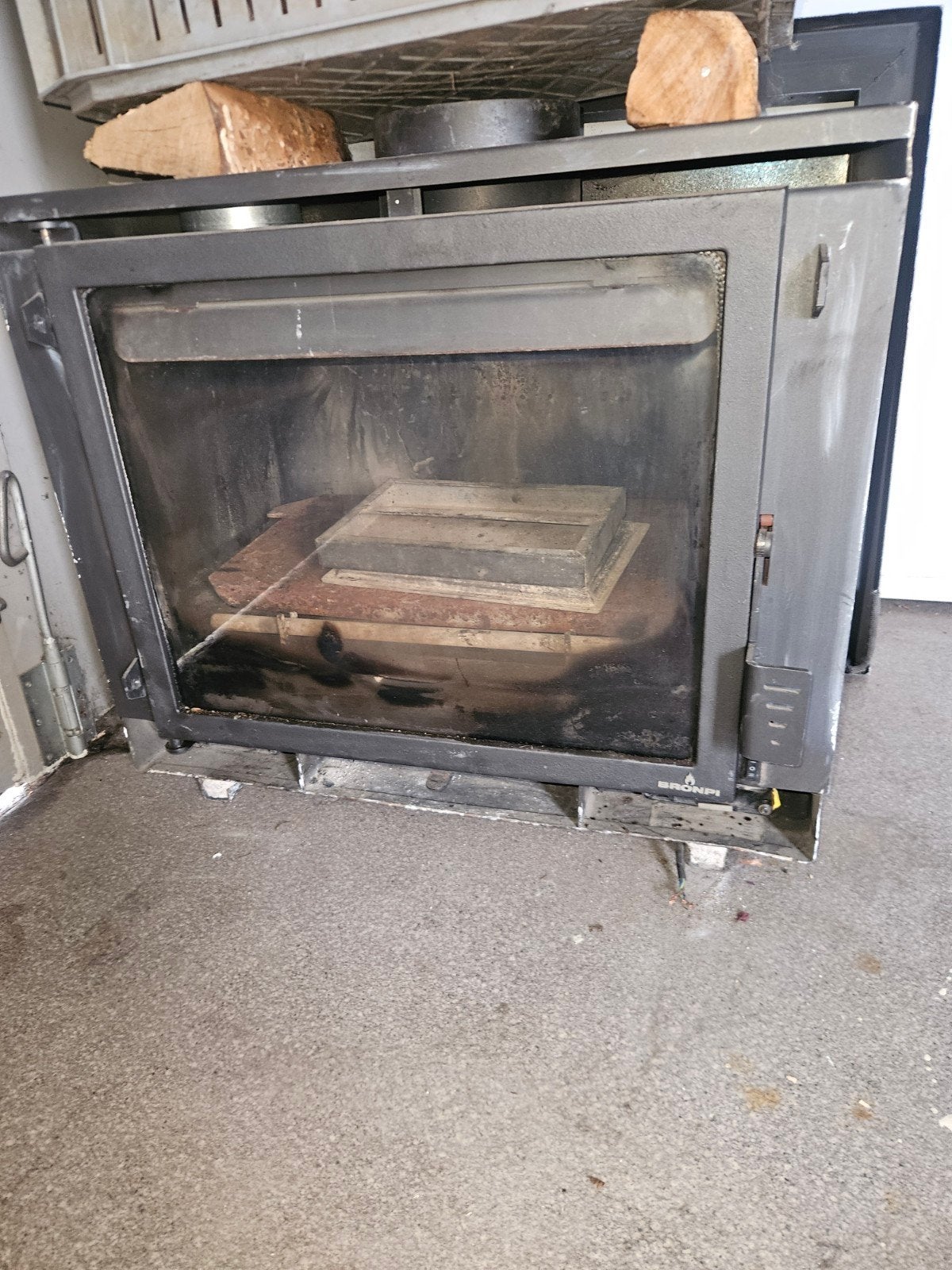 Gebruikte inbouw  Houtkachel, Ophalen, Gebruikt, Inbouwhaard, Houthaard