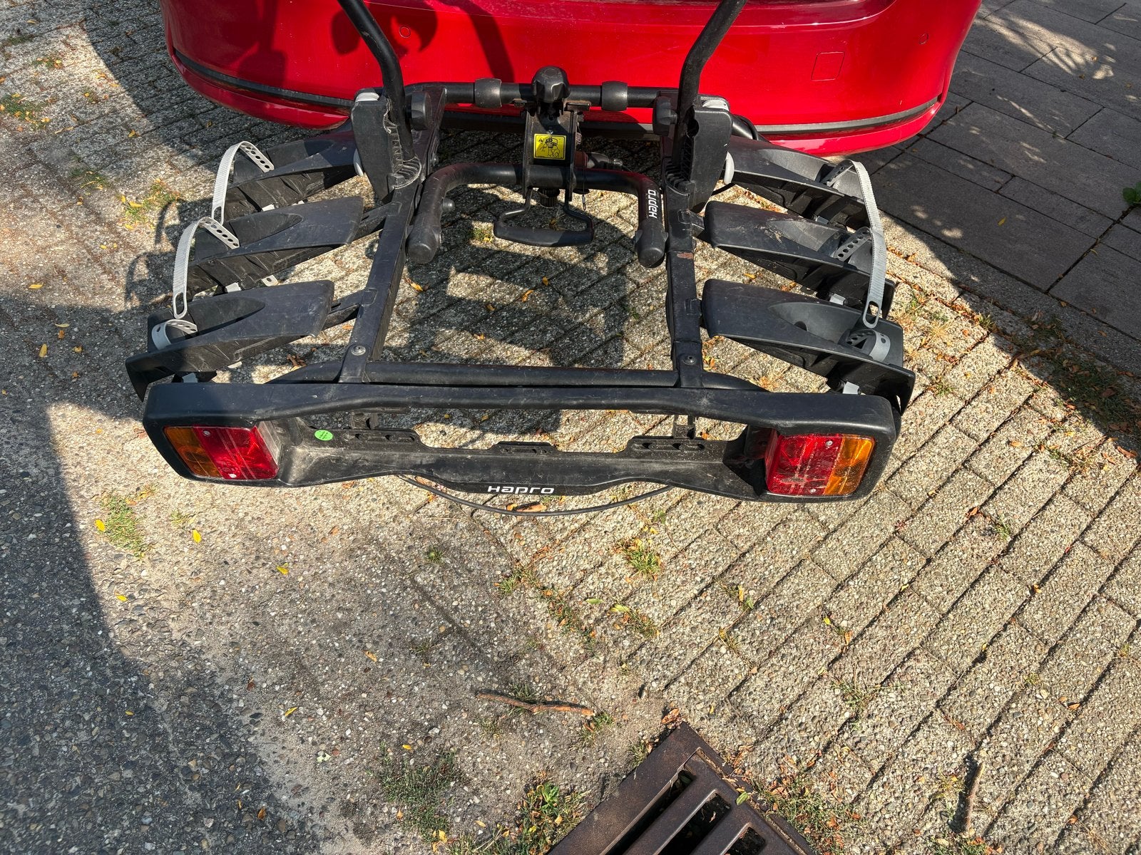 Hapro Atlas fietsendrager in prima staat, Ophalen of Verzenden, 2 fietsen, Gebruikt, Trekhaakdrager