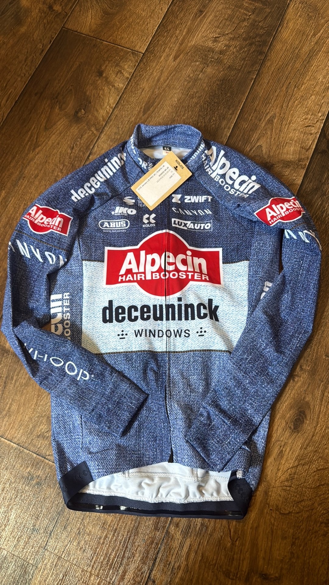 Alpecin Deceuninck wielerjack nieuw maat XS, XS, J, Nieuw, Ophalen of Verzenden