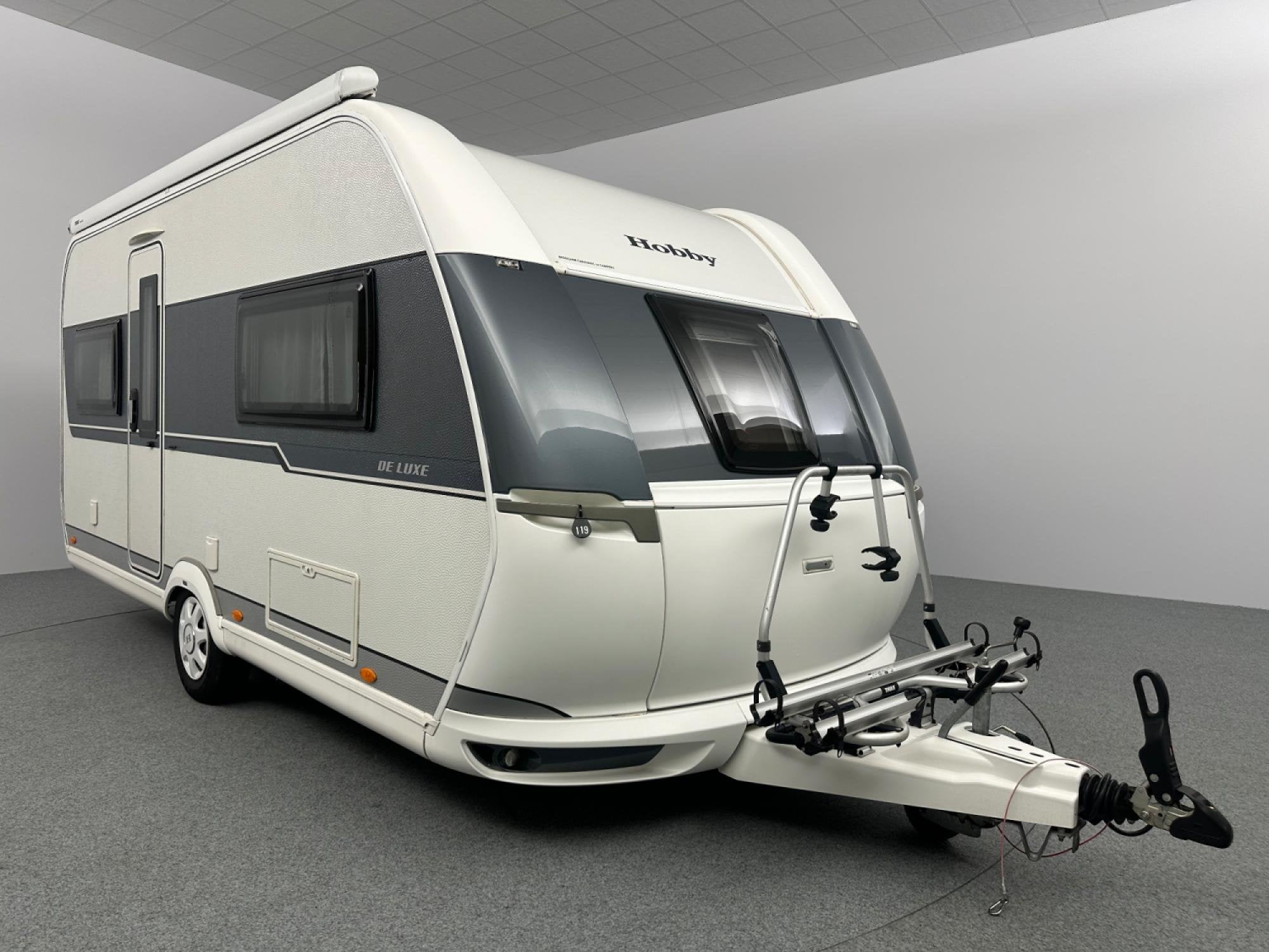 Hobby De Luxe 460 UFE Mover Cassetteluifel Fietsendrager, Hordeur, Rondzit, Hobby, Bedrijf