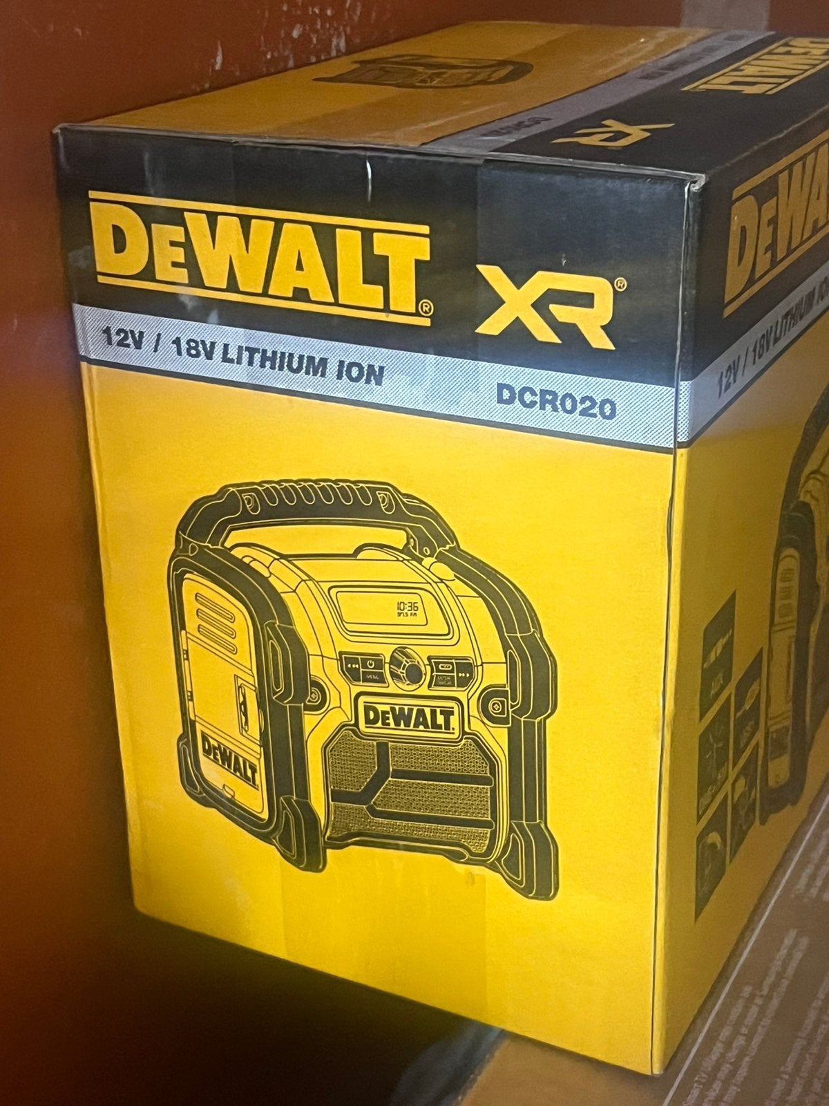 DeWALT DCR020 12V-18V Li-Ion Accu bouwradio, Ophalen of Verzenden, Nieuw