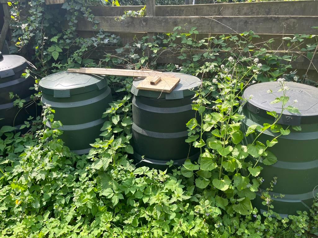 4 compostbakken, Ophalen, Compostbak