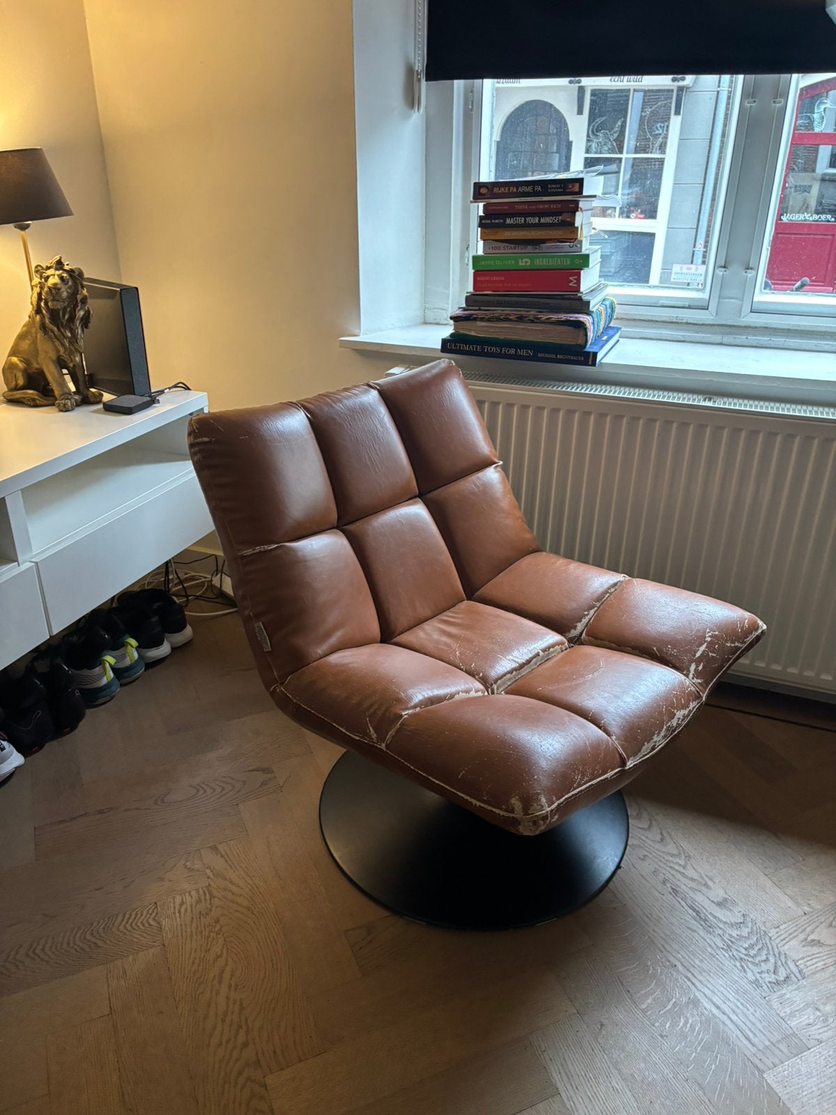 Dutchbone Fauteuil, Ophalen, Gebruikt, 75 tot 100 cm, 50 tot 75 cm