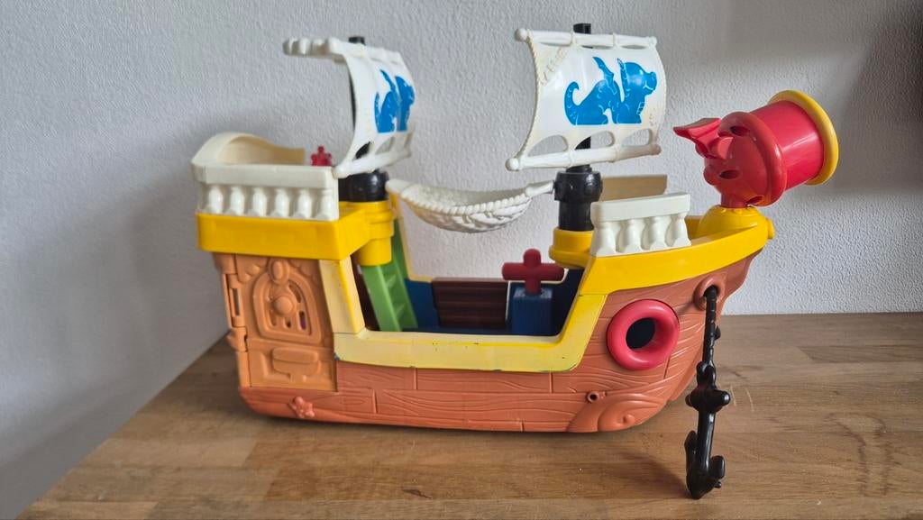 Piratenschip Little People, Ophalen, Gebruikt, Auto of Voertuig
