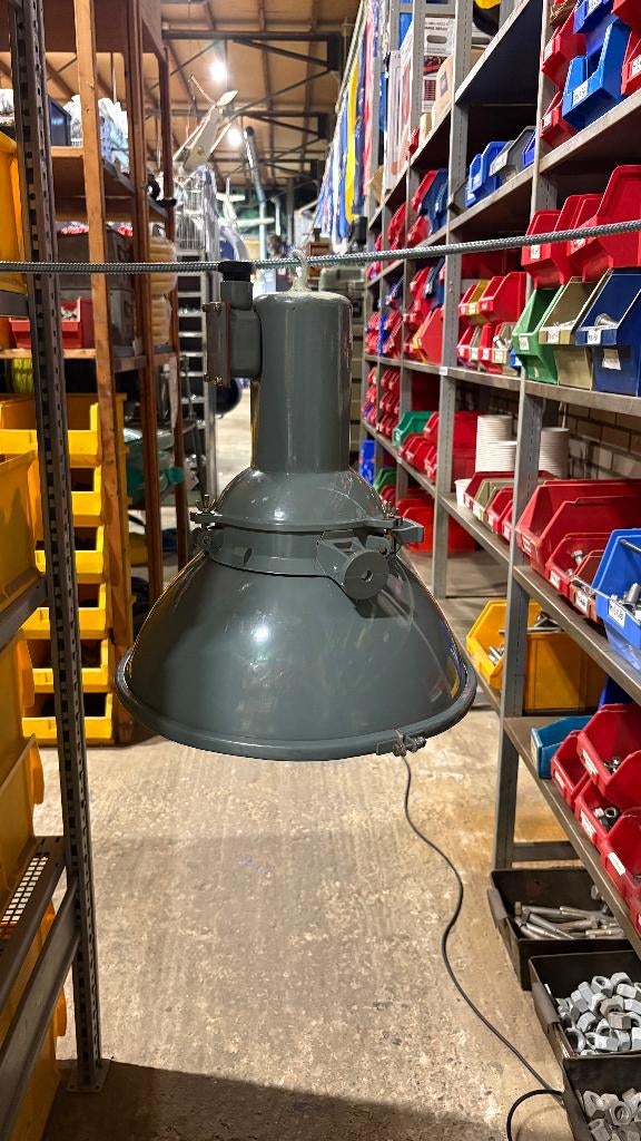 Hanglamp vintage, Ophalen of Verzenden, Zo goed als nieuw, Industrieel, Minder dan 50 cm